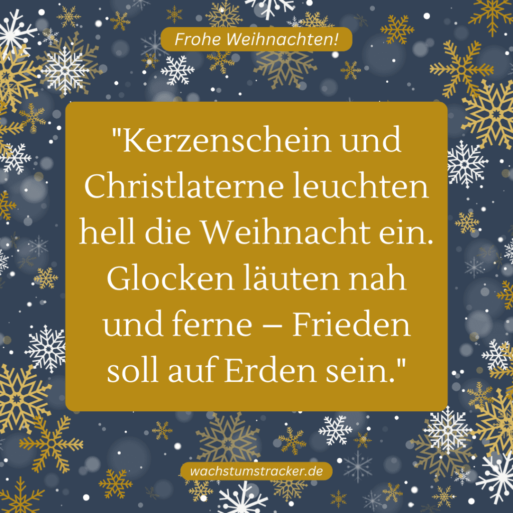 50 kostenlose Weihnachtssprüche & kurze Weihnachtswünsche