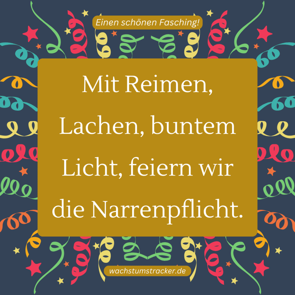 33 lustige Sprüche zu Fasching und witzige Fasching Sprüche