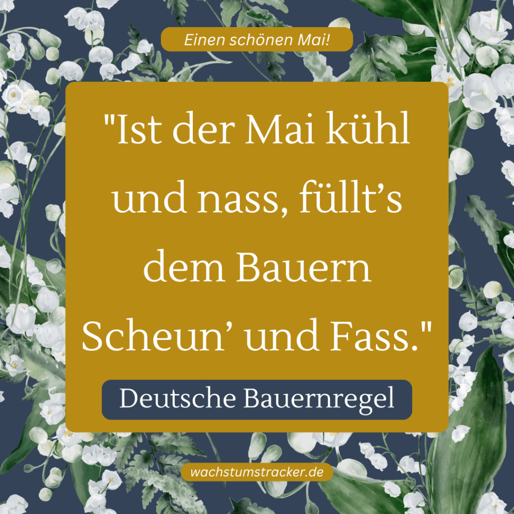 40 kurze Sprüche zum Mai und lustige Maigedichte